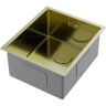 Мойка OMOIKIRI TAKI 38-U/IF-LG Нерж. сталь/светлое золото 4973092